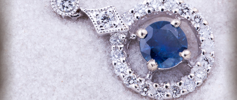 Blue Sapphire Pendant