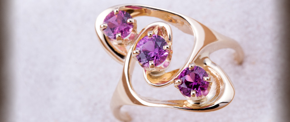 Pink Sapphire Ring