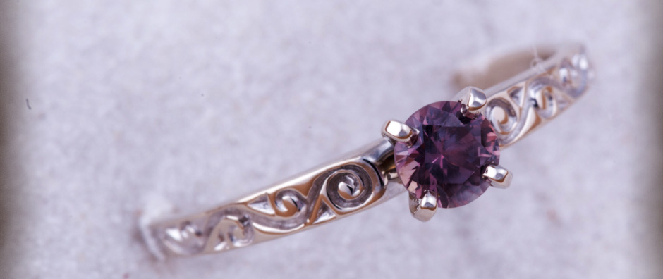 Pink Sapphire Ring